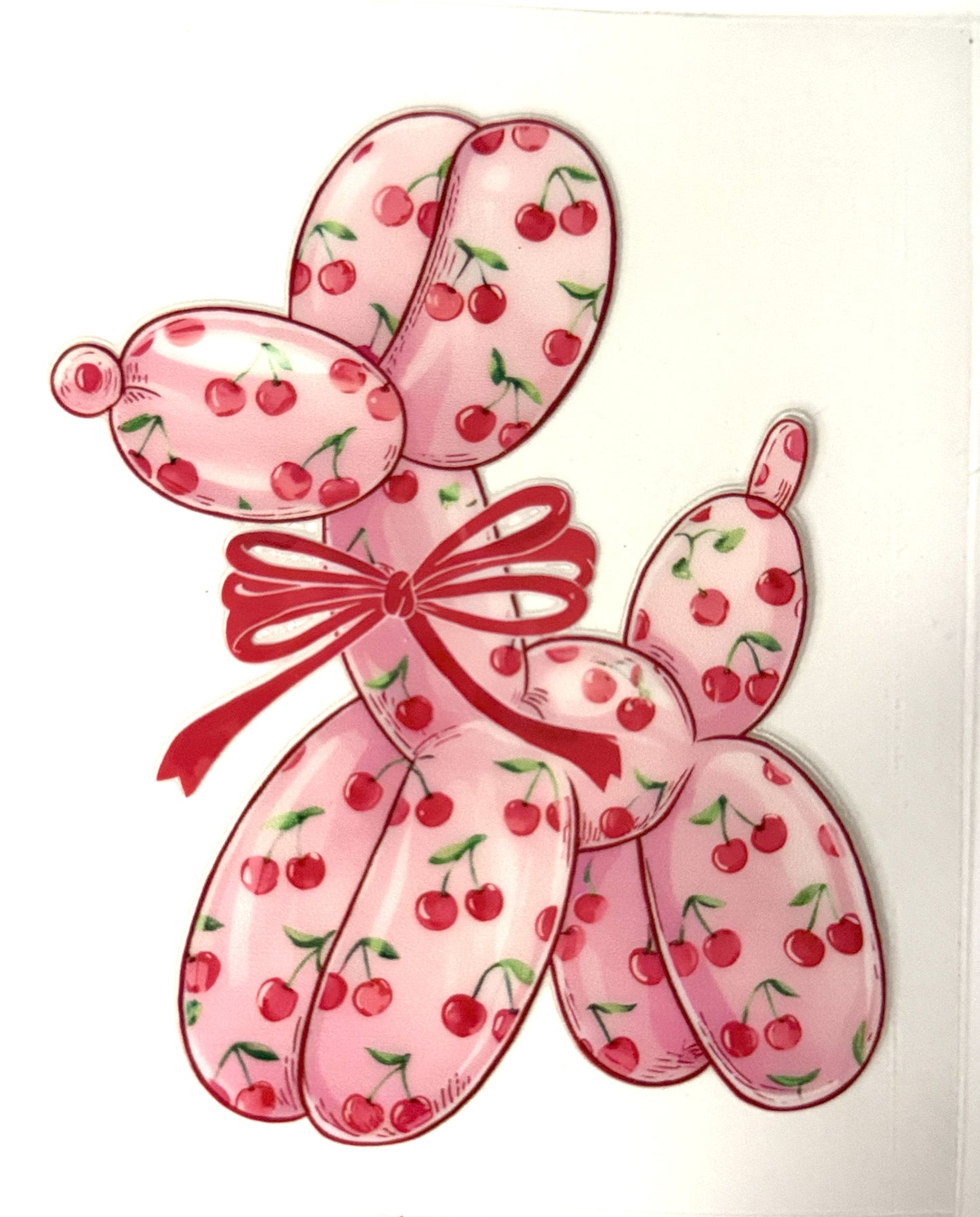 Balloon Dog - Cherry
