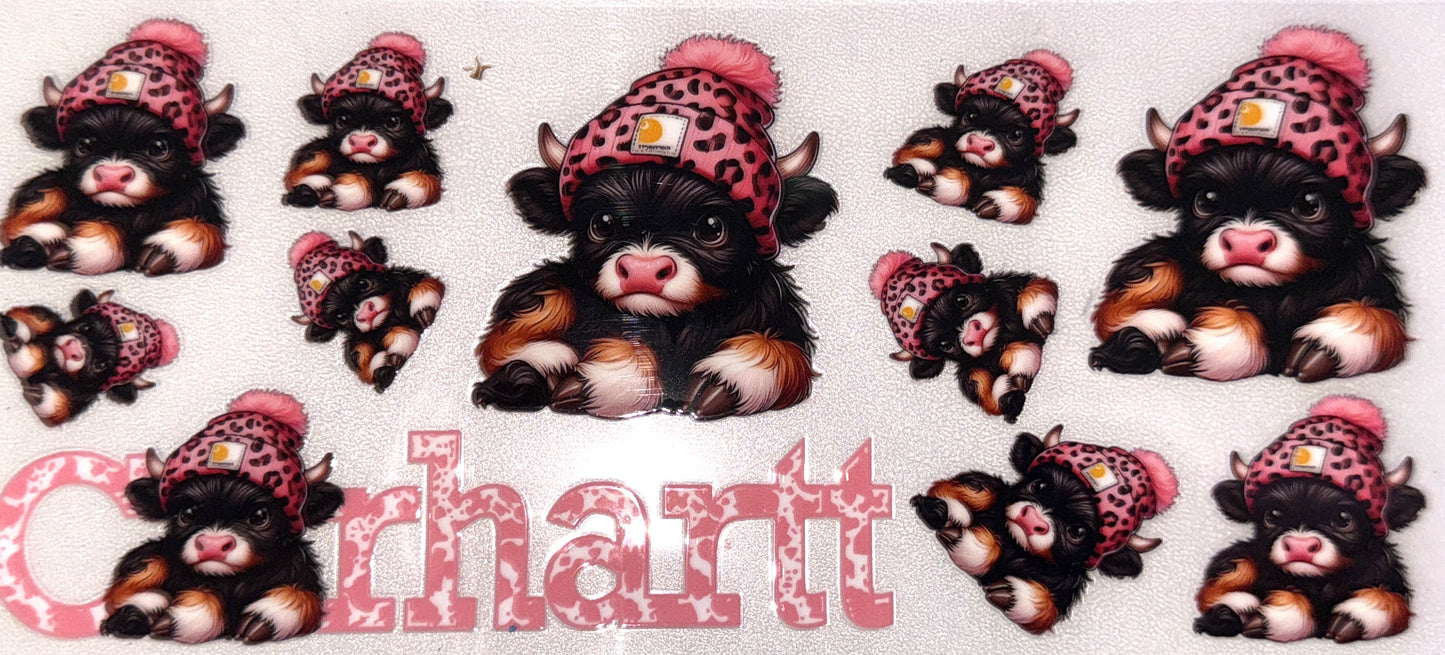 Cow - Black, Tan, White Carhartt #31