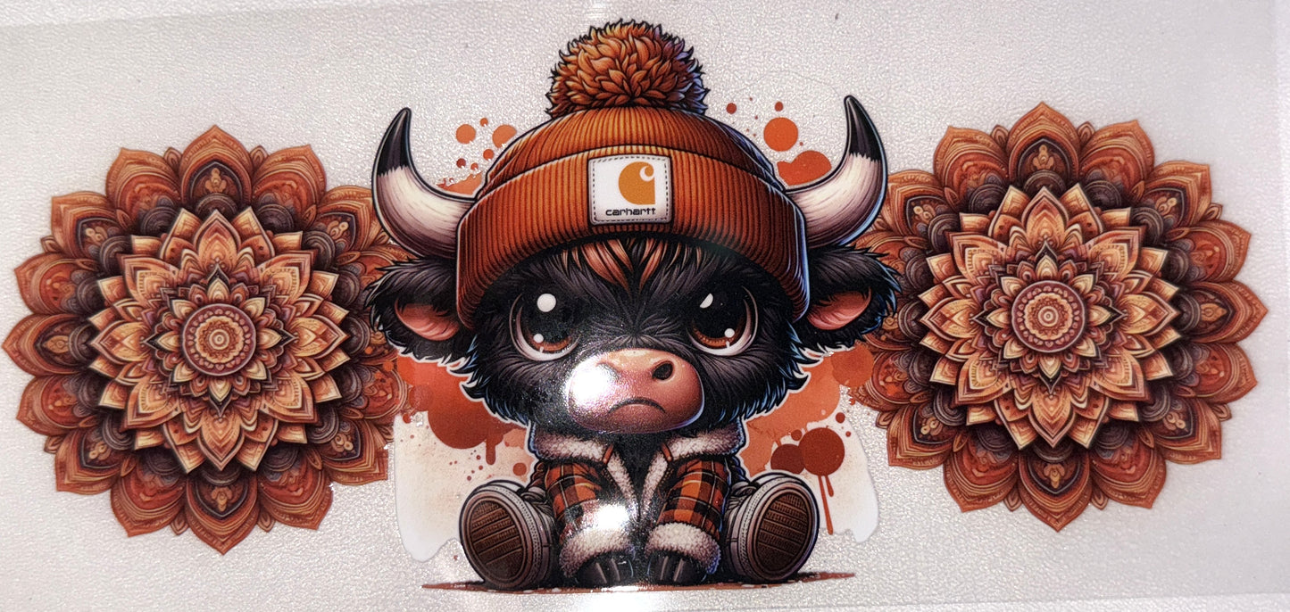 Cow - Orange Flannel Carhartt #33