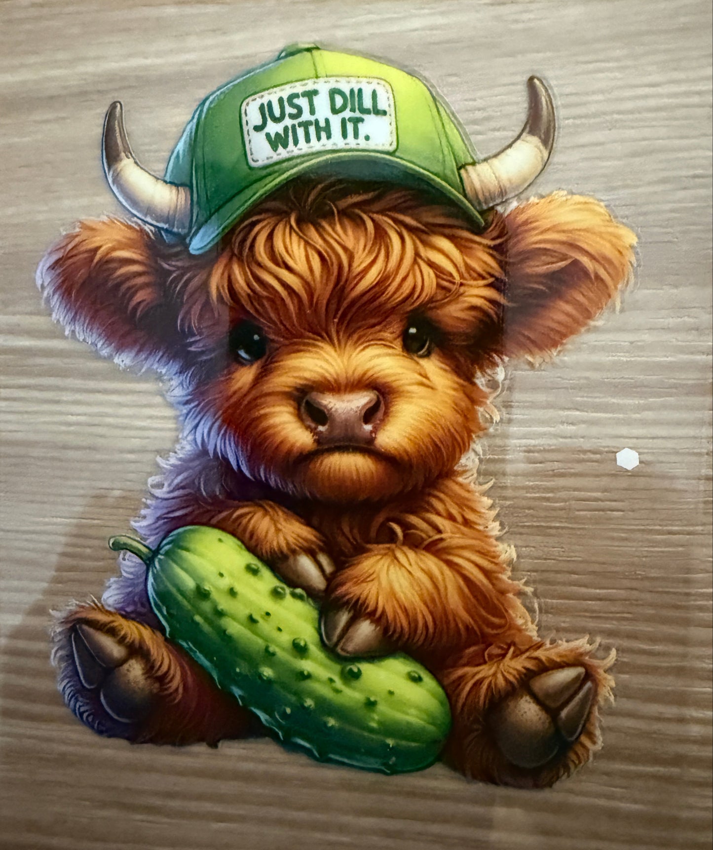 Decal - Cow Just Dill With It