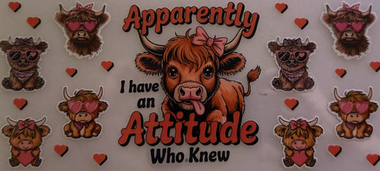 Cow - Apparently, I have an Attitude #24