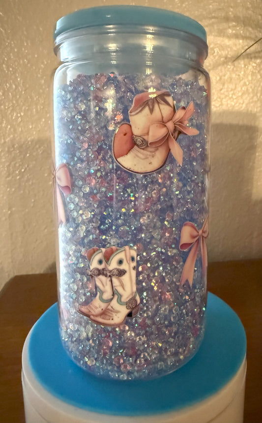 Cowboy Boots and Pink Ribbons - 16oz