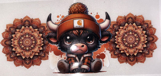 Cow - Orange Flannel Carhartt #33