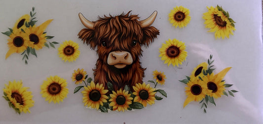 Cow - Surrounded by sunflowers #10