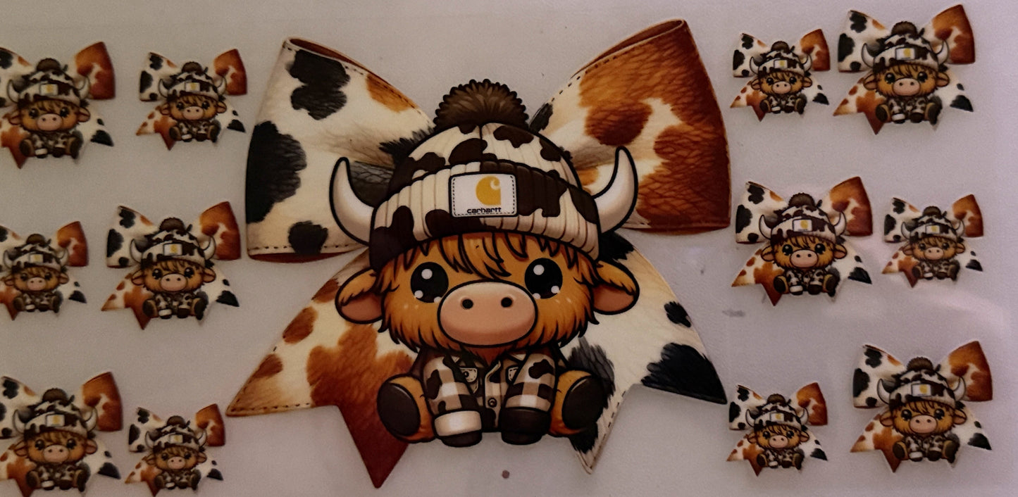 Cow - Tan and Brown Carhartt #1