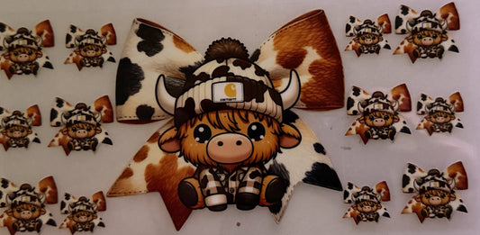 Cow - Tan and Brown Carhartt #1