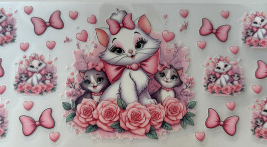 Movies - Series - Cats with Pink Roses And Bows - #10