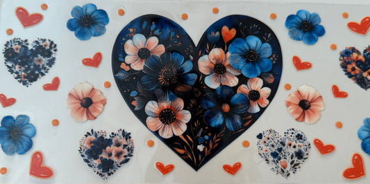 Heart Designs with flowers
