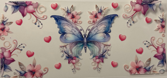 Beautiful Light Blue Butterfly # 33