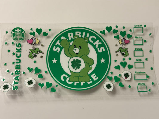Green Care Bear Starbucks
