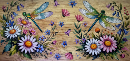 2 Dragonfly's & Daisys # 19
