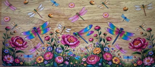 Dragonfly's and flowers # 20