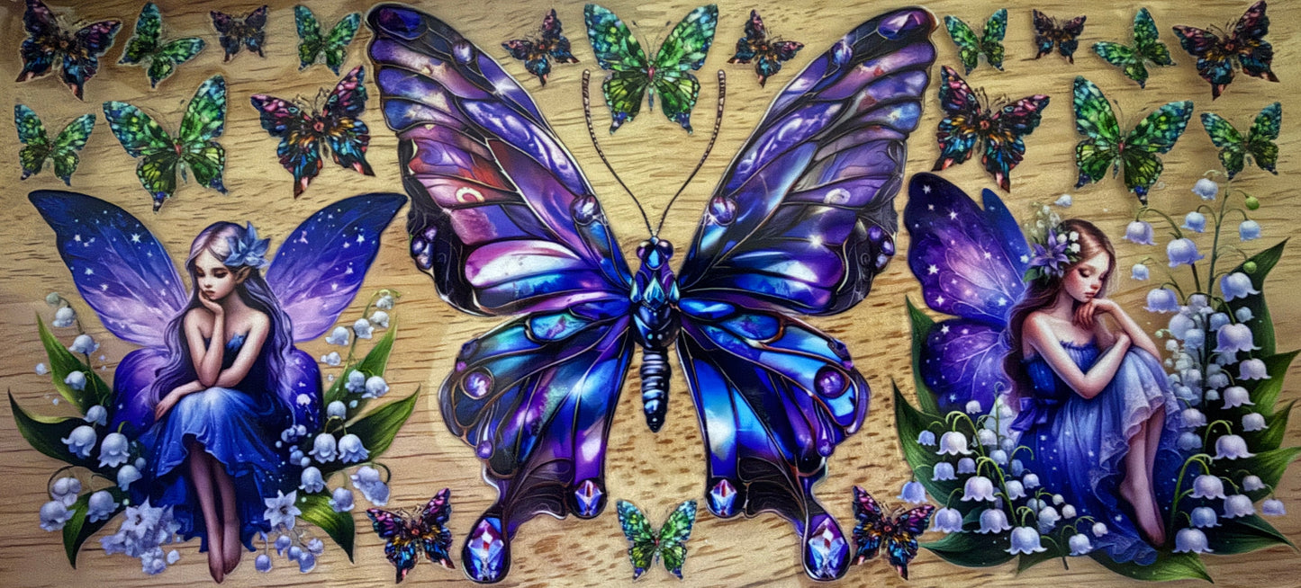 Purple Butterfly Faries # 25
