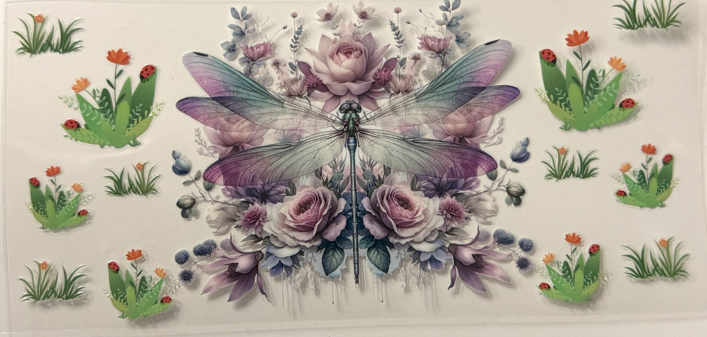 Light Lavender Dragonfly  #2
