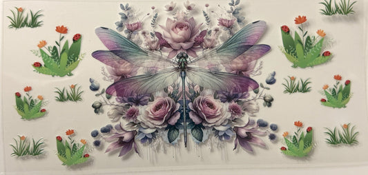 Light Lavender Dragonfly  #2