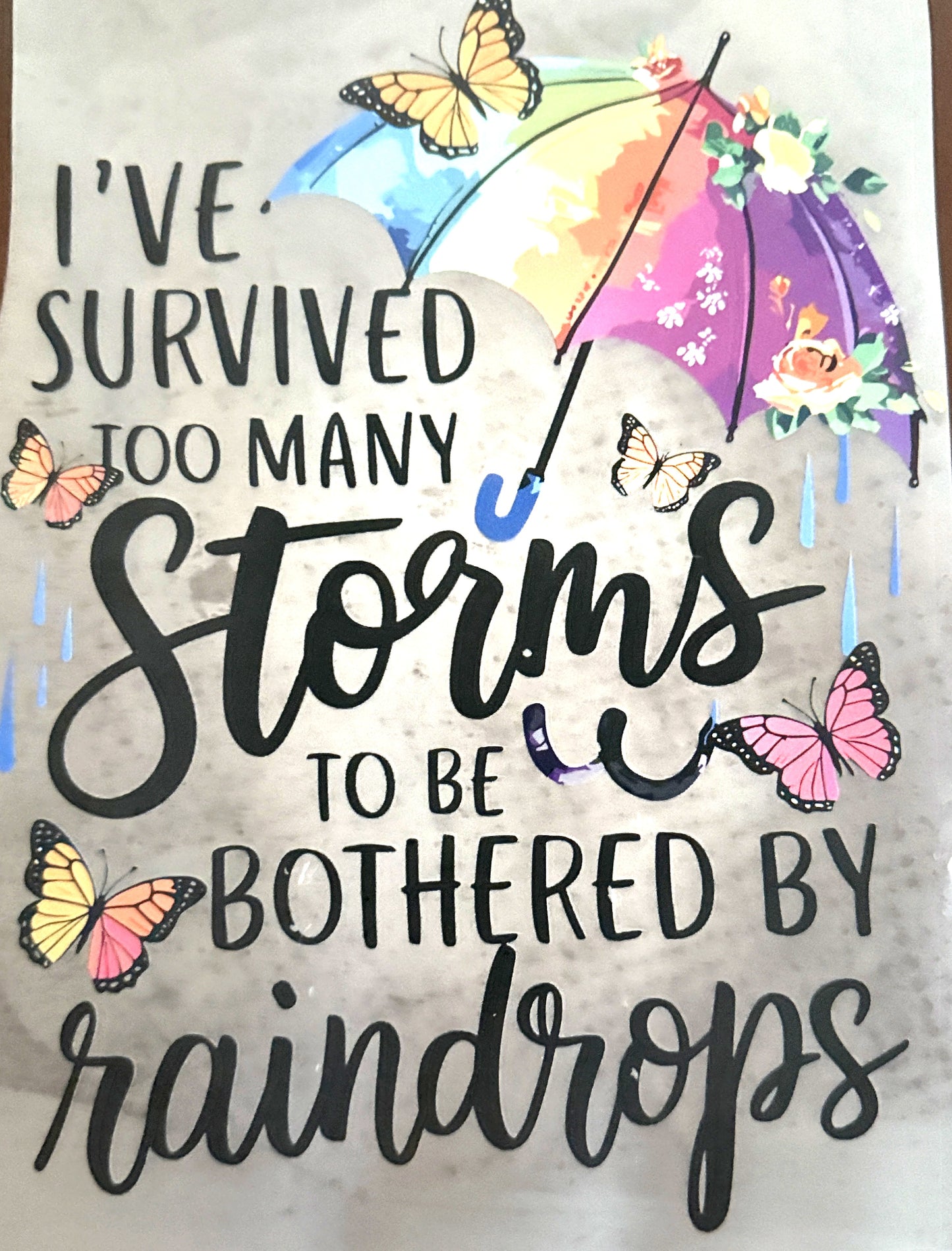 I've Survived too Many Storms