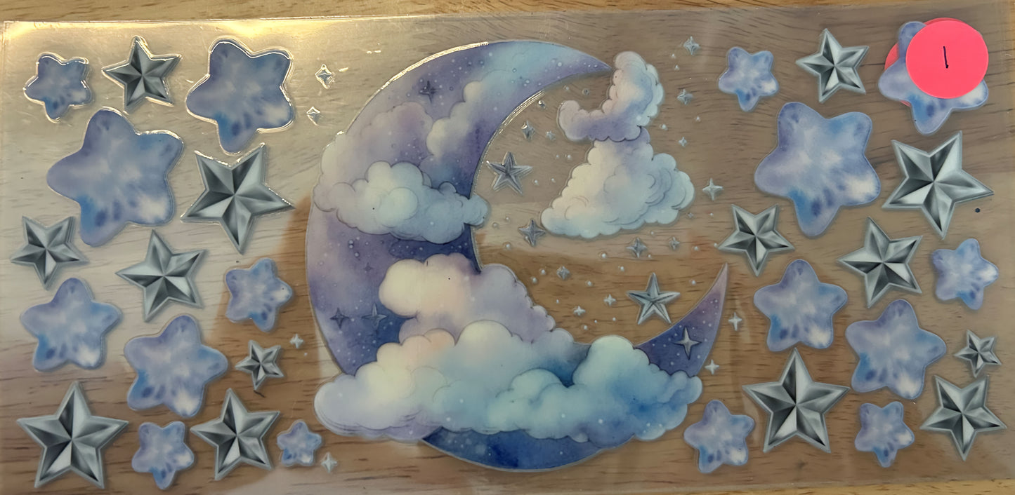 Misc 1 - Cresent Moon and Stars