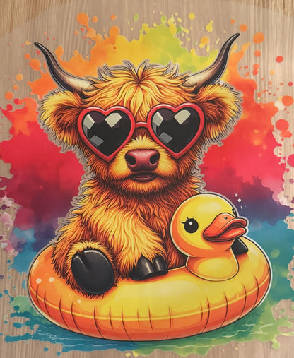Yellow Duck Float