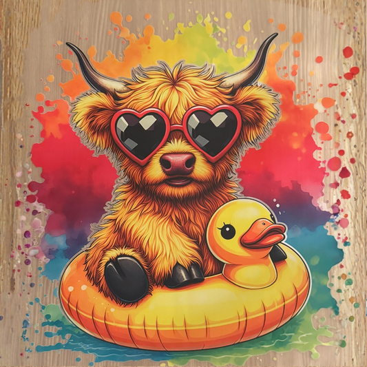 Yellow Duck Float